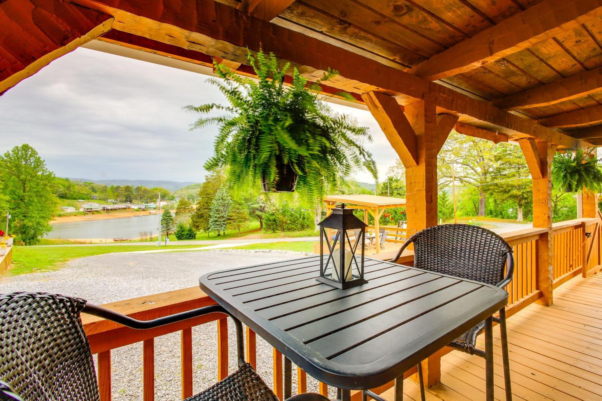 Rivers View - Cherokee Lake Cabin With Fire Pit! Bean Station Exterior foto